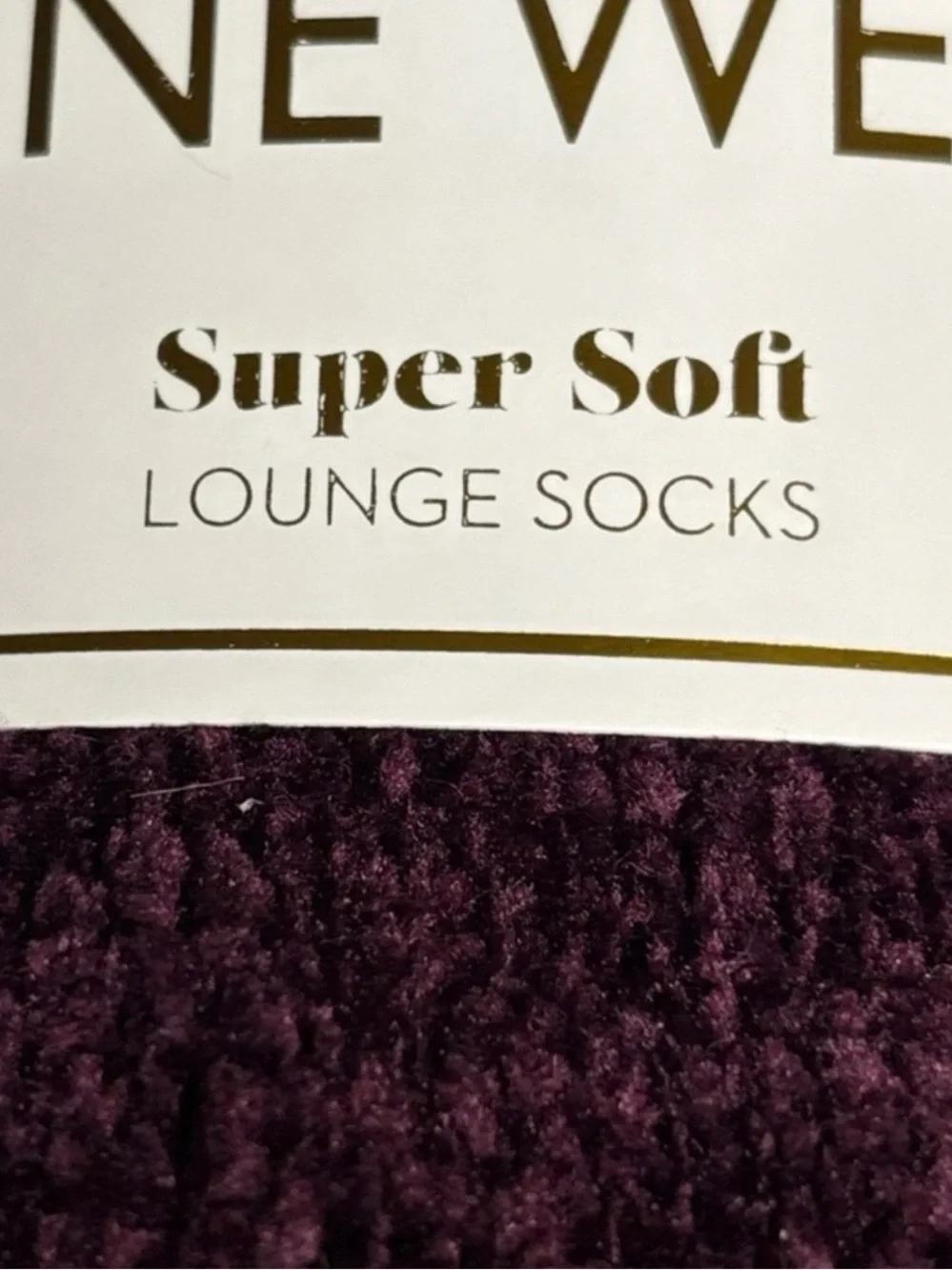 New Nine West Socks Women’s 4 Pair Soft Cozy Plush Fuzzy Lounge Socks Casual